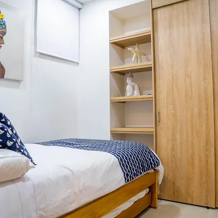 Apartahotel Fantastic Apartment/beach Front Luxury Cartagena